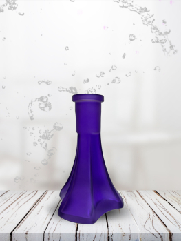 Колба Vessel Glass Пирамида матовый фиолетовый
