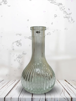 Колба Vessel Glass Капля Медуза прямое горло прозрачная под ремонт