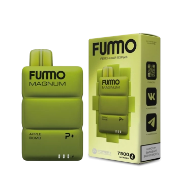 FUMMO MAGNUM Яблочный взрыв (7500 затяжек) МРК