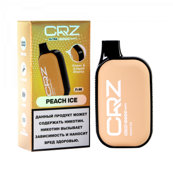 Эл. сиг. CRZ 10000 ULTRA Персик со льдом / Peach Ice 2 %