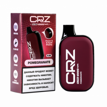 Эл. сиг. CRZ 10000 ULTRA Гранат / Pomegranate 2 % Эл. сиг. CRZ 10000 ULTRA Гранат / Pomegranate 2 %