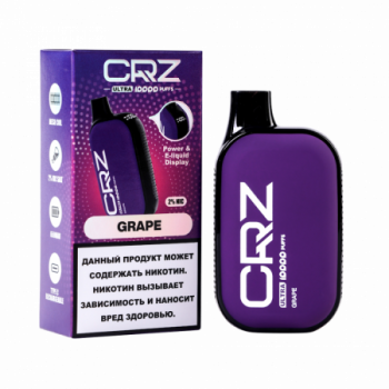Эл. сиг. CRZ 10000 ULTRA Виноград / Grape 2 % Эл. сиг. CRZ 10000 ULTRA Виноград / Grape 2 %