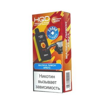 Эл. сиг. HQD NEO X РФ (25000) Малина лимон арбуз 4 мл Эл. сиг. HQD NEO X РФ (25000) Малина лимон арбуз 4 мл
