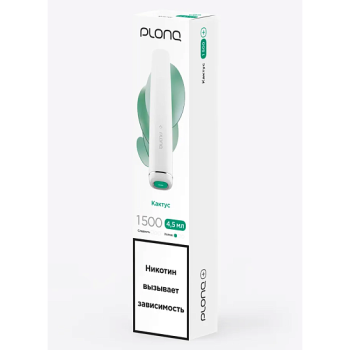 PLONQ PLUS Кактус (1500 затяжек) 20 мг МРК