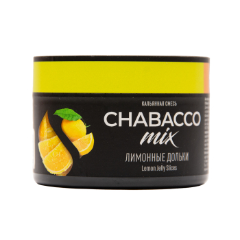Chabacco MEDIUM Mix Lemon Jelly Slices 40гр МРК Chabacco MEDIUM Mix Lemon Jelly Slices 40гр МРК