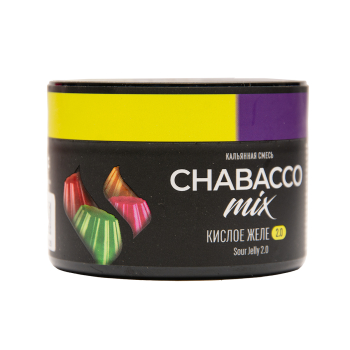 Chabacco Mix MEDIUM Sour jelly 2.0 40гр МРК Chabacco Mix MEDIUM Sour jelly 2.0 40гр МРК