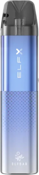 Устройство ELFBAR ELFX KIT SE Синий + 2 картр. по 3мл (0,6 Ом и 0,8 Ом)