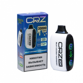 Эл. сиг. CRZ 30 000 Milk Coconut Raspberry / Молочный Кокос Малина 2 %