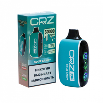 Эл. сиг. CRZ 30 000 Sour Candy / Кислые конфеты  2 %