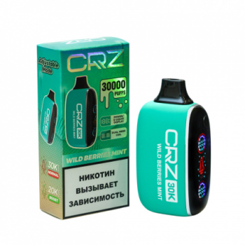 Эл. сиг. CRZ 30 000 Wild Berries Mint / Лесные ягоды и мята 2 %