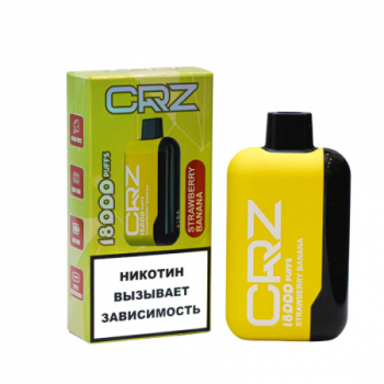 Эл. сиг. CRZ 18 000 Клубника банан / Strawberry Banana 2 %
