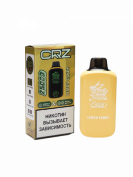 Эл. сиг. CRZ 25 000 Lemon candy / Лимонные конфеты  2 %