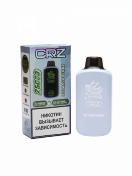 Эл. сиг. CRZ 25 000 Raspberry ice / Малина со льдом 2 %