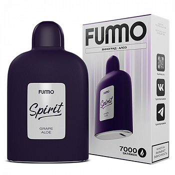 FUMMO SPIRIT Виноград алоэ (7000 затяжек) FUMMO SPIRIT Виноград алоэ (7000 затяжек)