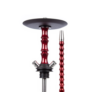 Кальян MAMAY CUSTOMS Asian Micro Base красный лак (без колбы)