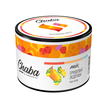 Chaba Mix Pear Drops Nicotine Free 40 г МРК