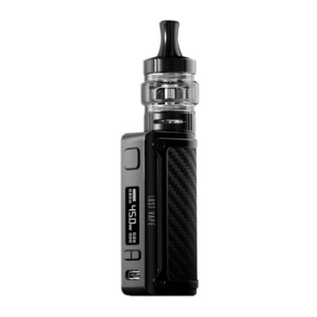 Устройство Lost Vape Thelema Mini 45W Kit+UB Lite POD 1500mAh Tank Carbon Fiber / Карбон