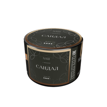 Табак NАШ Black Сандал 40гр МРК Табак NАШ Black Сандал 40гр МРК