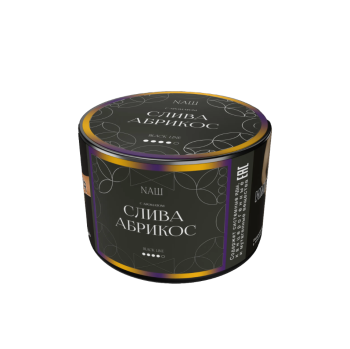 Табак NАШ Black Слива Абрикос 40гр МРК Табак NАШ Black Слива Абрикос 40гр МРК