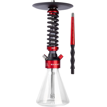 Кальян MAMAY CUSTOMS TRC BLACK ROSE (перламутровая колба)