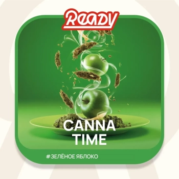 Табак для кальяна Ready 100гр Canna Time МРК Табак для кальяна Ready 100гр Canna Time МРК