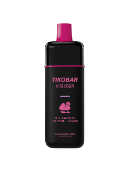 Эл. сиг. TIKOBAR KIKI 7000 Ice Grape Bubble Gum (Ледяная виноградная жвачка) 2%