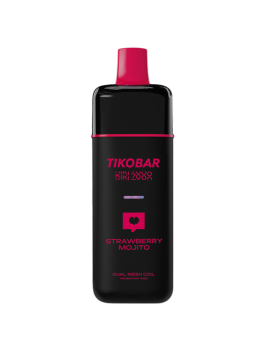 Эл. сиг. TIKOBAR KIKI 7000 Strawberry Mojito (Клубничный мохито) 2%