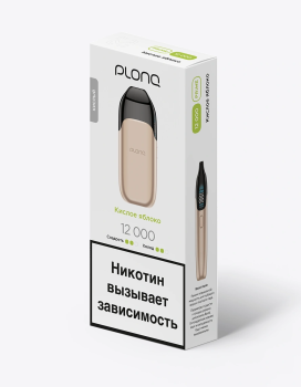 Эл. сиг. PLONQ PRIME 12000 Кислое яблоко 2% Эл. сиг. PLONQ PRIME 12000 Кислое яблоко 2%