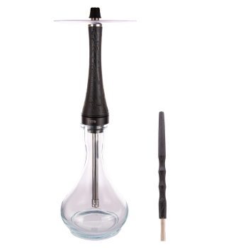 Кальян BATR МОЛНИЯ черный (деревянный мундштук)