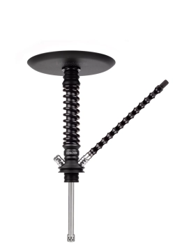 Кальян MAMAY CUSTOMS Coilover MINI BASE Черный матовый/Черный глянец (без колбы)