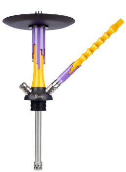 Кальян MAMAY CUSTOMS Flow жёлтый яичный/сирень (без колбы)