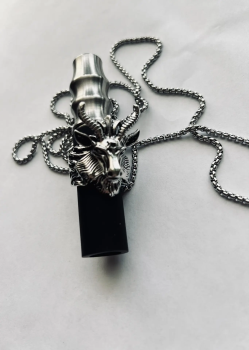 Персональный мундштук для кальяна Smoland - Бафомет