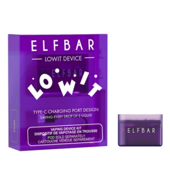 Устройство ELFBAR LOWIT, фиолетовый, 10 W