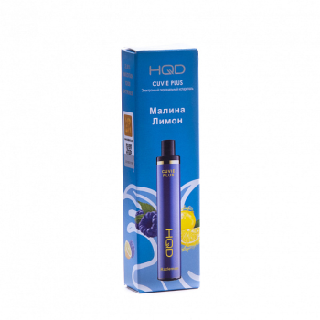 HQD Cuvie Plus Малина-лимон (1200 затяжек)
