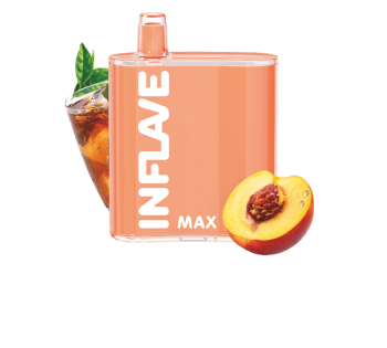 Электронная сигарета INFLAVE MAX Персиковый чай (4000 затяжек)