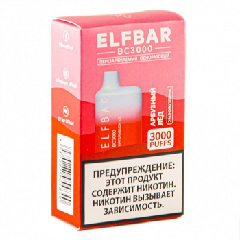 Электронная сигарета ELF BAR Watermelon Ice (3000 затяжек) 20 мг
