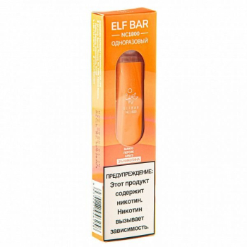 Электронная сигарета ELF BAR NC Mango Peach Watermelon (1800 затяжек) 20 мг