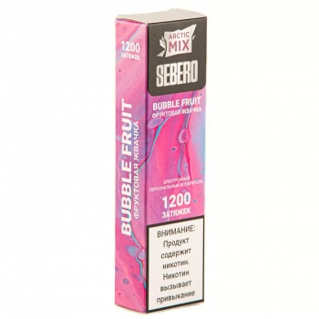 Электронная сигарета SEBERO Arctic Mix Buble Fruit (1200 затяжек)