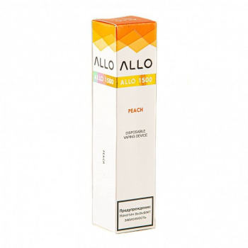 Электронная сигарета ALLO Peach (1500 затяжек)