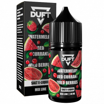 Жидкость DUFT MIX LINE Super Salt 20x Watermelon red currant wild berries 10 мл