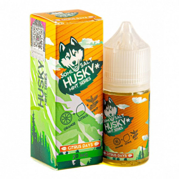 Жидкость HUSKY MINT SERIES SALT Citrus days 20 мг 30 мл