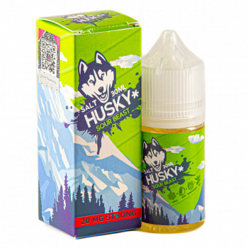 Жидкость HUSKY SALT Sour beast 20 мг strong 30 мл