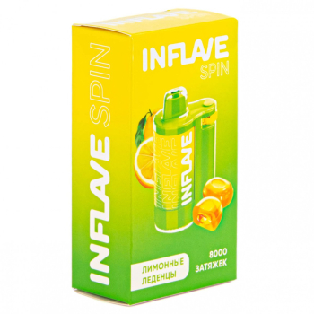 Электронная сигарета INFLAVE SPIN Лимонные леденцы (8000 затяжек)