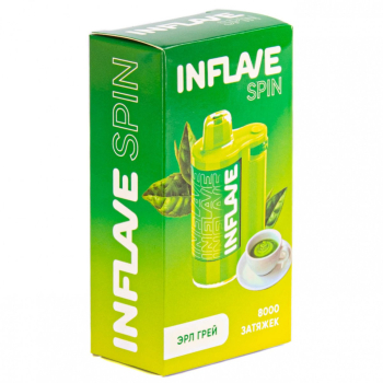 Электронная сигарета INFLAVE SPIN Эрл Грей (8000 затяжек)