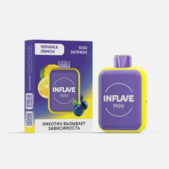 INFLAVE MINI Черника лимон (1000 затяжек)