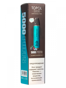 TOPOL Blueberry Raspberry Ice (5000 затяжек)