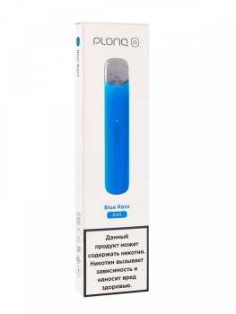 Электронная сигарета PLONQ ALPHA Голубая малина (600 затяжек) 20 мг