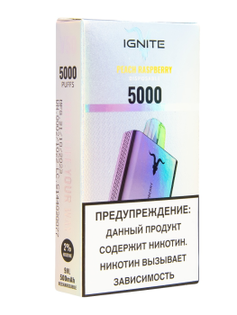 IGNITE Peach Raspberry V2 (5000 затяжек)