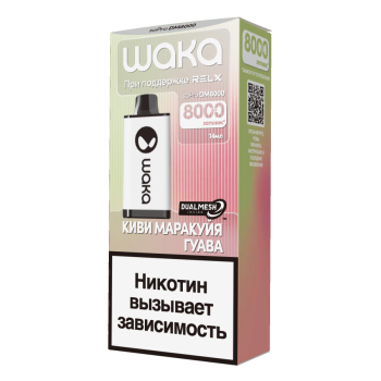 WAKA Киви Маракуйя Гуава (8000 затяжек)