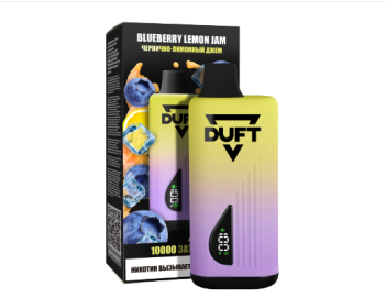 Электронная сигарета DUFT Blueberry Lemon Jam (10000 затяжек)